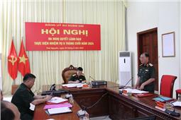 Đảng ủy Sư đoàn 346 tổ chức Hội nghị ra Nghị quyết lãnh đạo thực hiện nhiệm vụ 6 tháng cuối năm 2024